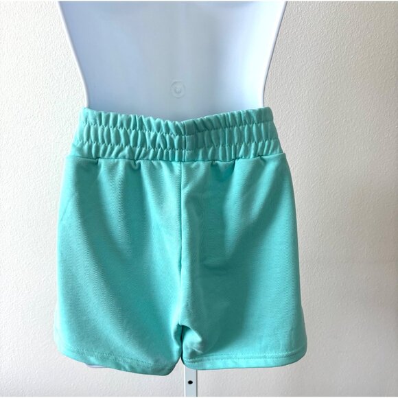 Coquette Soft Girl Lounge Bundle S Summer Ribbed Crop Tops + Sweat Shorts NWT - Picture 3 of 16